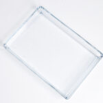 قالب كبير مستطيل زجاج ليزر